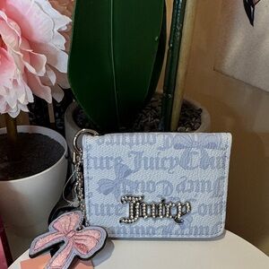 Juicy Couture simply sweet card case key fob